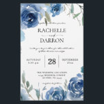 Budget Dusty Blue & Blue Floral Wedding Large Flyer<br><div class="desc">****** PAPIER IST DÜNN. AKTUALISIEREN SIE EIN BILDERPAPIER. ES SIND KEINE ENVELOPEN ENTHALTEN. FÜR KARTENLAGER, THICKERKARTEN, KARO DEN LINK UNTEN AUS. KARTENBESTAND, THICKERKARTEN HABEN EINE OPTION FÜR ENVELOPES ODER ENTHALTEN SIE******** Keine Umschläge, Flyer-Version. Rett Geld auf formelle Einladungen mit dieser Flyer-Einladung. Holen Sie sich Ihre Gäste mit dieser Hochzeitseinladung von...</div>