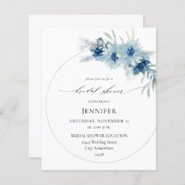 Budget Dusty Blue Boho Blumenring Brautparty B