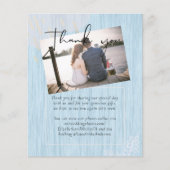 Budget Dusty Blue Gold Hochzeitskript (Vorderseite)