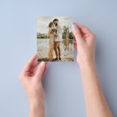 Budget Dusty Blue Wedding 2 Fotos Danke Karten (Gruppe)