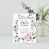 Budget Dusty Pink Brautparty Luncheon (Stehend Vorderseite)