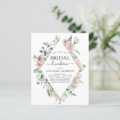 Budget Dusty Pink Brautparty Luncheon (Stehend Vorderseite)