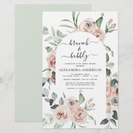 Budget Dusty Pink Brunch & Bubbly Brautparty