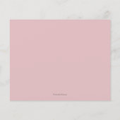 Budget Dusty Pink Dotted Vielen Dank Karten (Rückseite)
