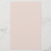 Budget Dusty Pink Eukalyptus Wedding Einladung (Rückseite)