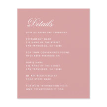 Budget Dusty Rose Wedding Details Einfache rosa Ka