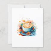 Budget Ein Baby ist das Brechen Coffee Baby Dusche (Rückseite)