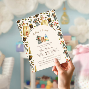 Budget Ein Baby ist das Brechen einer Kaffee Baby