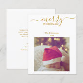 Budget Ein Foto Moderne Minimalistische Weihnachte (Vorne/Hinten)