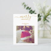 Budget Ein Foto Moderne Minimalistische Weihnachte (Stehend Vorderseite)