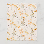 BUDGET - ein wenig Kürbis ist auf dem Weg Babydusc Flyer (Hinten)