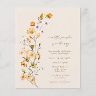 BUDGET - ein wenig Kürbis ist auf dem Weg Babydusc Flyer