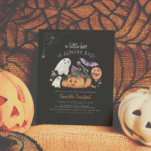 Budget Eine kleine Boo Spooky Halloween Baby Dusch