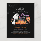 Budget Eine kleine Boo Spooky Halloween Baby Dusch (Vorderseite)