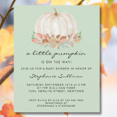 Budget Eine kleine Pumpkin Green Baby Dusche laden