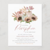 Budget Eine kleine Pumpkin Sonnenblume Mädchen Bab (Vorderseite)