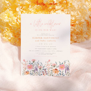 Budget Eine kleine Wildblume Boho Girl Babydusche