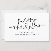 Budget Einfach jede Farbe Frohe Weihnachtskarte (Vorderseite)