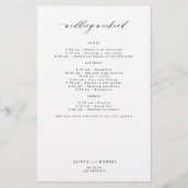 Budget einfache Hochzeitsreise-Wochenende Vorlage Flyer (Vorne)