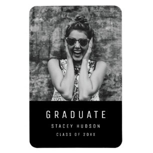 Budget Einfache Minimalistische Grand Announction  Magnet
