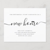 Budget einfache, moderne Skriptumlaufmeldung (Vorderseite)