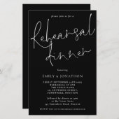 Budget Einfache Probe Dinner Script Black laden (Vorne/Hinten)