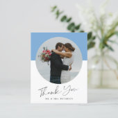 Budget einfache Skript Foto Hochzeit danke Ihnen K (Stehend Vorderseite)