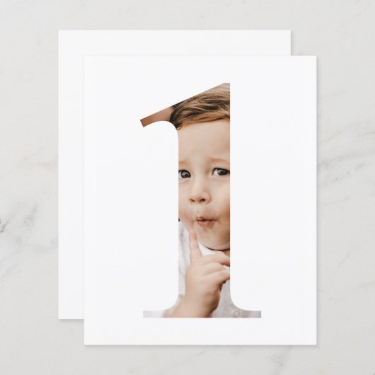 Budget Einfaches Minimalistisches Foto Nummer eins (Vorne/Hinten)