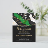 Budget - Einladung zur militärischen Ruhestandsför (Stehend Vorderseite)