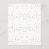 Budget Einzigartige Dschungeldusche Party Einladun (Rückseite)