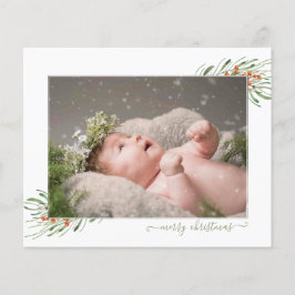 Budget Eleganage Foliage Berries Weihnachtsfest Fo