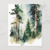 Budget Elegance Forest Wedding (Rückseite)