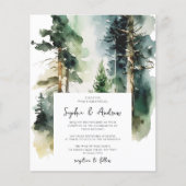 Budget Elegance Forest Wedding (Vorderseite)