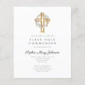 Budget Elegant Blumenkranz Erste Kommune (Vorderseite)