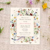 Budget Elegant Boho Floral Brautparty