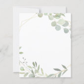 Budget Elegant Bridal shower. (Rückseite)