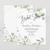 Budget Elegant Bridal shower. (Vorne/Hinten)