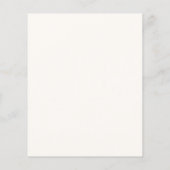 Budget Elegant Burgundy Floral Wedding Einladung (Rückseite)