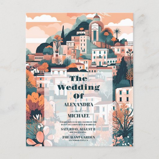 Budget Elegant Italy Capri Destination Wedding (Vorderseite)