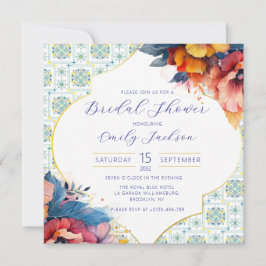 Budget Elegant marokkanischen Tiles Floral