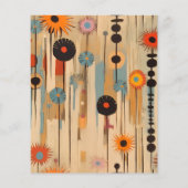 Budget Elegant Mitte Jahrhundert Blumenzehen (Rückseite)