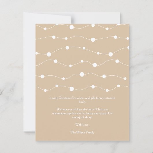 Budget Elegant Vellum Effekt Weihnachtsfeiertag Fo (Rückseite)