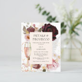 Budget Elegantalen Petals Prosecco Pink Brautparty (Stehend Vorderseite)