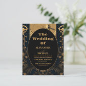 Budget Elegante Art-Déco-Hochzeit (Stehend Vorderseite)