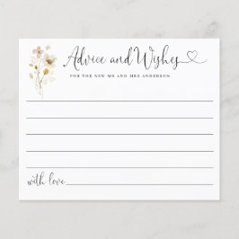 Budget Elegante Beratung wünscht Wildblumen