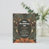 Budget Elegante Blumenfreude im Jugendstil (Stehend Vorderseite)