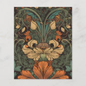 Budget Elegante Blumenfreude im Jugendstil (Rückseite)
