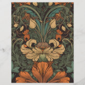 Budget Elegante Blumenfreude im Jugendstil Flyer (Hinten)