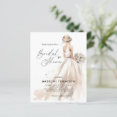 BUDGET Elegante Bride Wedding Gown Brautparty (Stehend Vorderseite)