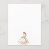 BUDGET Elegante Bride Wedding Gown Brautparty Flyer (Hinten)